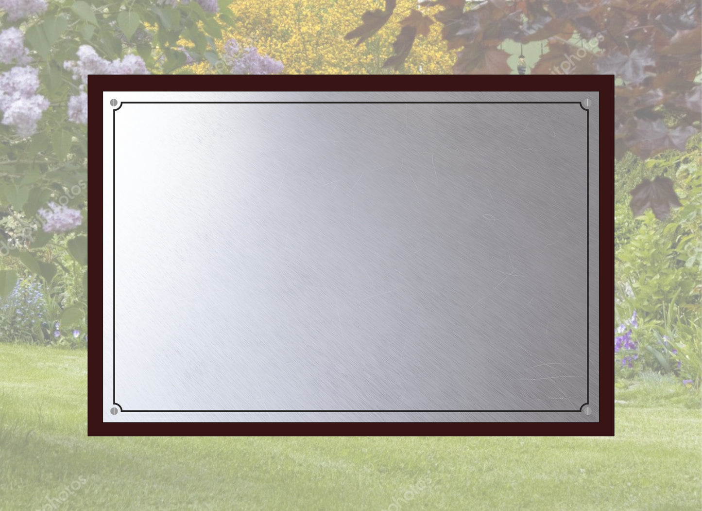 Aluminium Wall Plaque