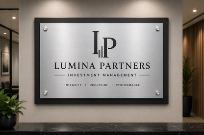 Aluminium Wall Plaque